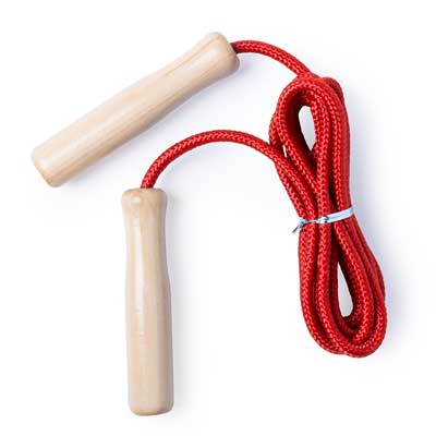 Skipping rope with wooden handles - Image 5